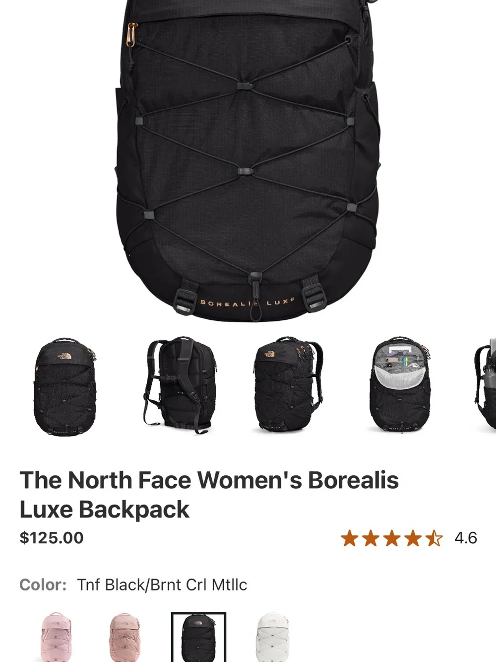 The North Face classic black